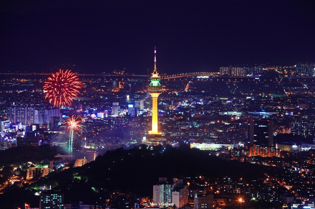 대구밤문화 83타워 전경